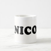 I LIEBE NICOLE KAFFEETASSE (Mittel)