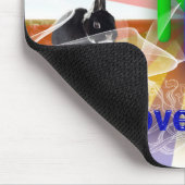 I Liebe Niederlande Zwarf Bunnies Mousepad (Ecke)