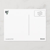 I Liebe Niedlich Pandas Postkarte (Rückseite)