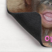 I Liebe-niedlichster Tier-Orang-Utan Mousepad (Ecke)