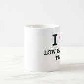 I Liebe-niedrige hängende Frucht Kaffeetasse (Mittel)