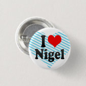 I Liebe Nigel Button (Vorne & Hinten)