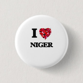 I Liebe Niger Button