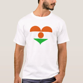 I Liebe Niger Flag T-Shirt