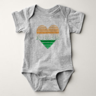 I Liebe Niger, Nigerien Baby Strampler