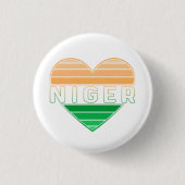 I Liebe Niger, Nigerien Button (Vorderseite)