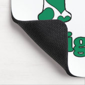 I Liebe Nigeria Mousepad (Ecke)
