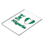 I Liebe Nigeria Notizblock (Linke Seite)