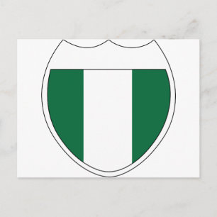 I Liebe Nigeria Postkarte