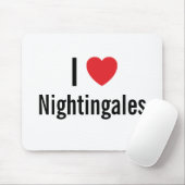 I Liebe Nightingales Mousepad (Mit Mouse)