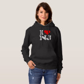 I LIEBE NJ HOODIE (Vorne ganz)