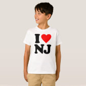 I LIEBE NJ T-Shirt (Vorne ganz)