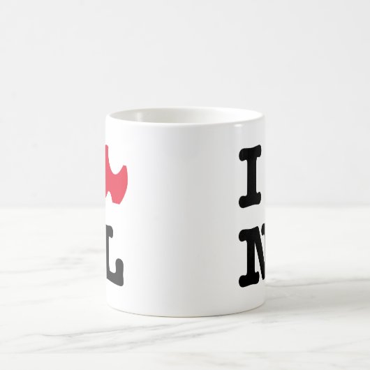 I Liebe NL, I Liebe Holland Kaffeetasse (Mittel)