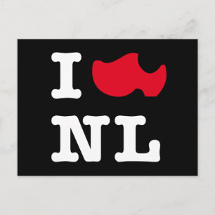 I LIEBE NL POSTKARTE