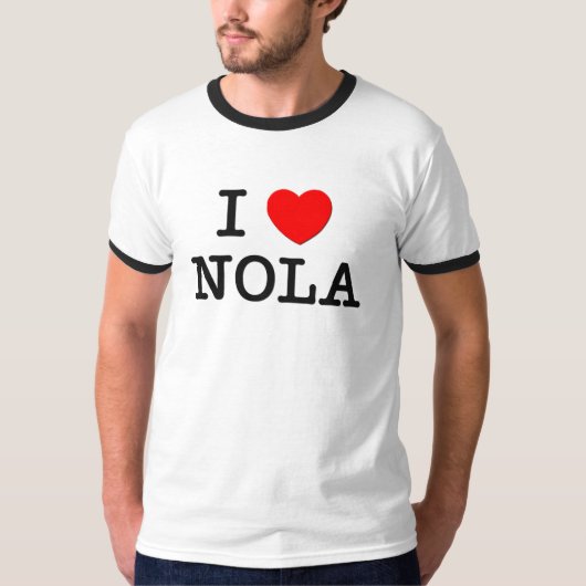 I Liebe Nola T-Shirt (Vorderseite)