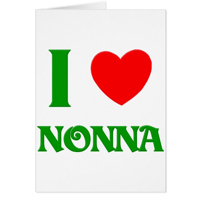 I Liebe Nonna (Vorne)