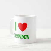 I Liebe Nonna Kaffeetasse (Vorderseite Links)