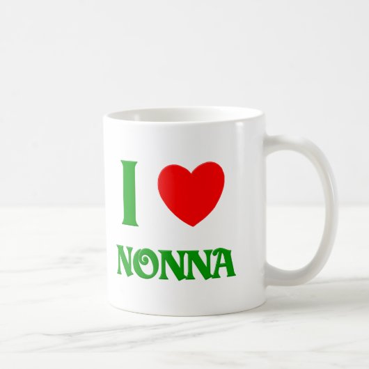 I Liebe Nonna Kaffeetasse (Rechts)