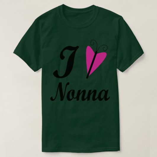 I Liebe Nonna T-Shirt (Design vorne)