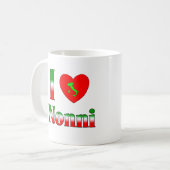 I Liebe Nonni Kaffeetasse (Vorderseite Links)