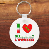 I Liebe Nonni Schlüsselanhänger (Vorderseite)
