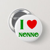 I Liebe Nonno Button (Vorne & Hinten)