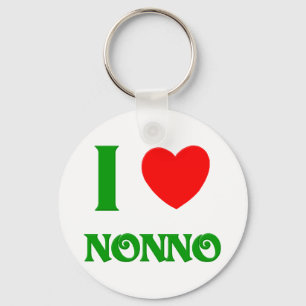 I Liebe Nonno (Großvater Italiens) Schlüsselanhänger