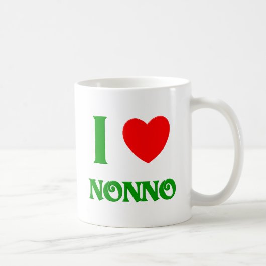 I Liebe Nonno Kaffeetasse (Rechts)