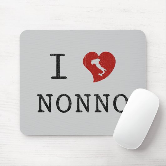 I Liebe Nonno Mousepad (Mit Mouse)