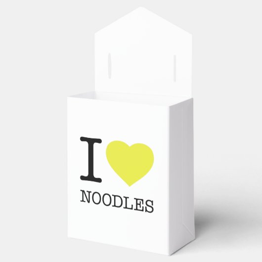 I LIEBE NOODLES GESCHENKSCHACHTEL (Geöffnet)