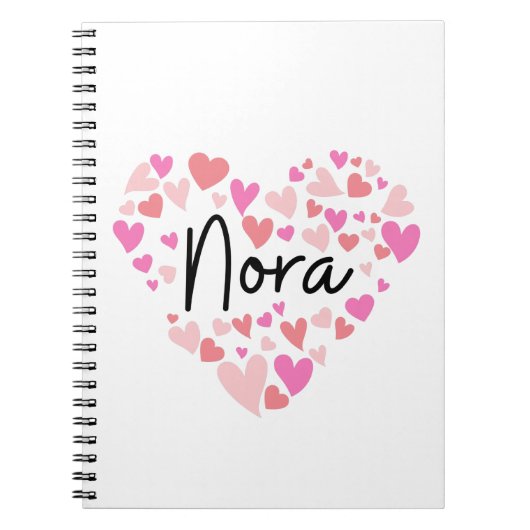 I Liebe Nora Notizblock (Vorderseite)