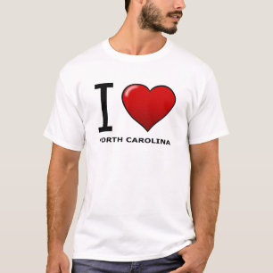 I LIEBE NORD-CAROLINA T-Shirt