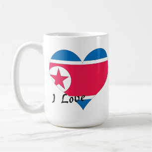I Liebe Nordkorea Kaffeetasse