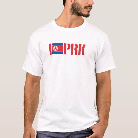 I Liebe-Nordkorea-T-Shirt T-Shirt (Vorderseite)