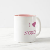 I LIEBE NOREEN ZWEIFARBIGE TASSE (VorderseiteRechts)