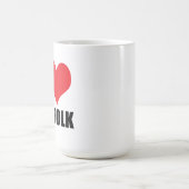 I Liebe Norfolk Kaffeetasse (Mittel)