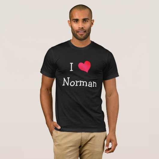 I Liebe Norman T-Shirt (Vorne ganz)