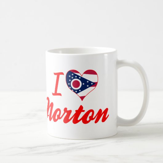 I Liebe Norton, Ohio Kaffeetasse (Rechts)