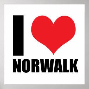 I Liebe Norwalk Poster