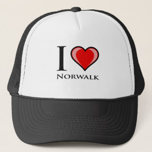 I Liebe Norwalk Truckerkappe