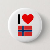 i Liebe Norway Button (Vorderseite)