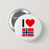 i Liebe Norway Button (Vorne & Hinten)