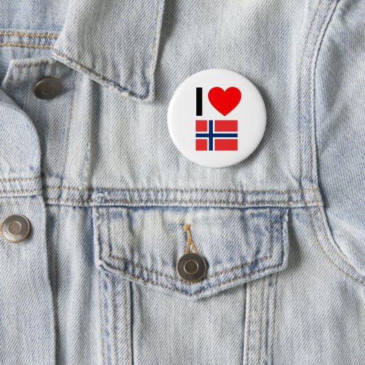 i Liebe Norway Button (Beispiel)
