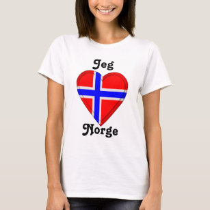 I Liebe Norwegen - Jeg elsker Norge T-Shirt