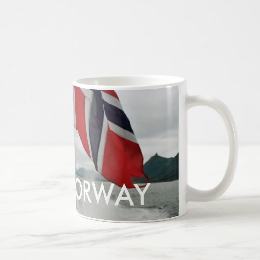 I LIEBE NORWEGEN KAFFEETASSE (Rechts)