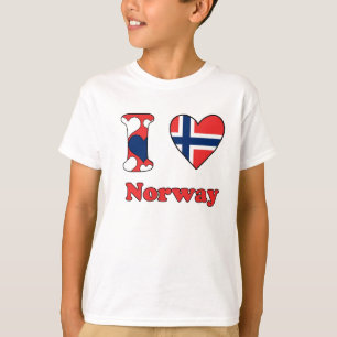 I Liebe Norwegen T-Shirt