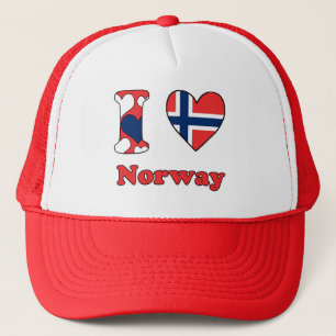 I Liebe Norwegen Truckerkappe