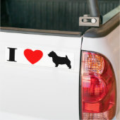 I Liebe-Norwich-Terrier-Autoaufkleber Autoaufkleber (Auf Lkw)