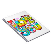 I Liebe Notizblock (Rechte Seite)