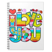 I Liebe Notizblock (Vorderseite)